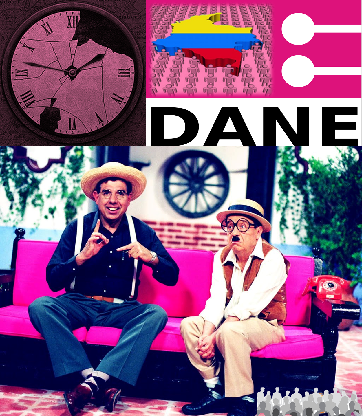 Tú, yo y el reloj de la población del Dane estamos locos, Lucas